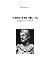 Hannibal in the Alps, Op.2 Orchestra sheet music cover
